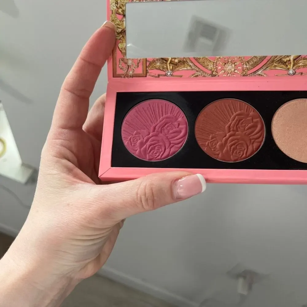 Pat McGrath Labs Divine Blush & Glow Trio in Amber Allure